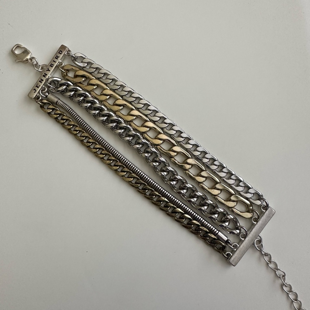 Jenny Bird mixed metal bracelet